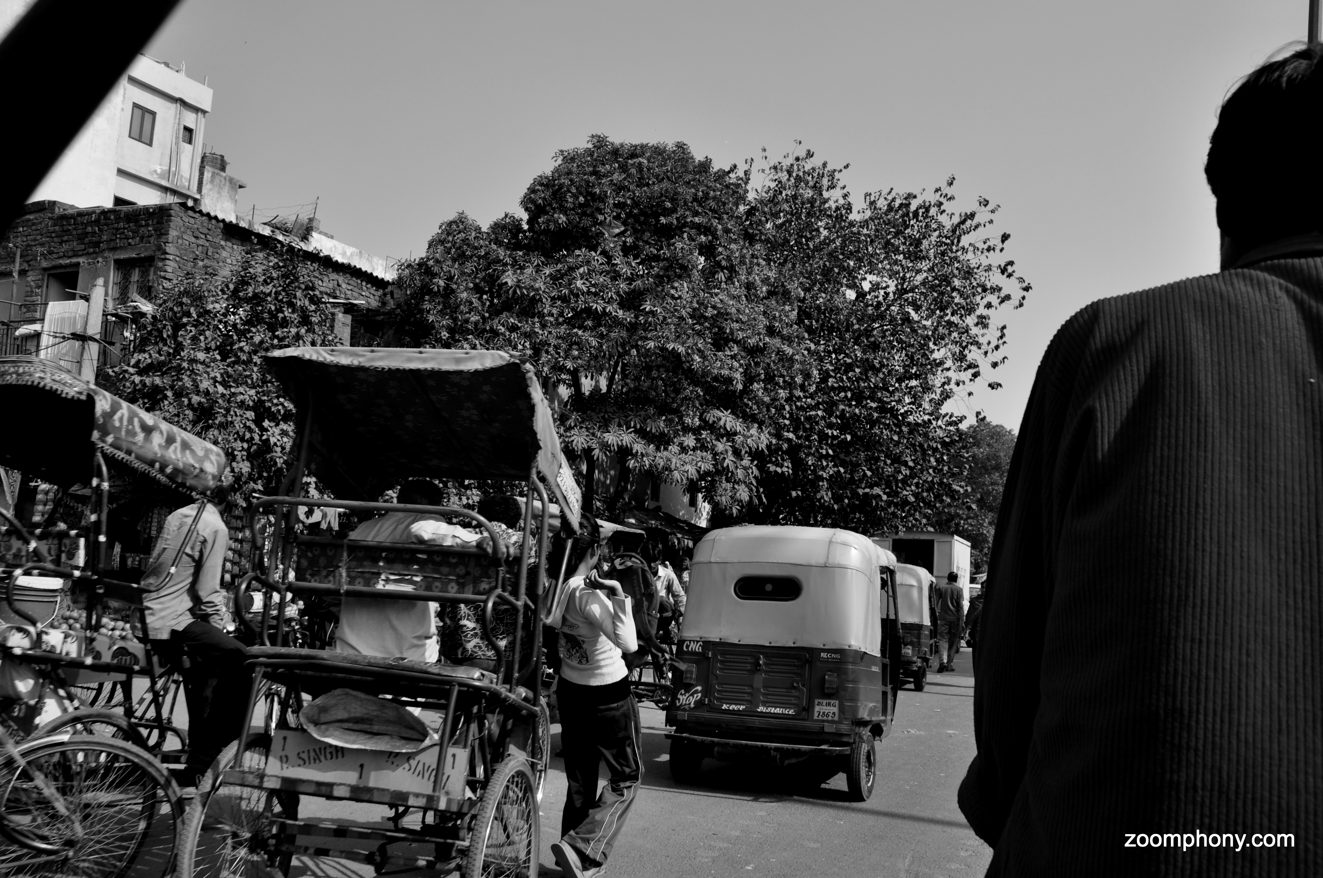 New Delhi, street life